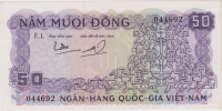 GCH16/  50 Đồng 1966 UNC