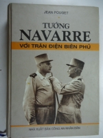 S205/  Tướng Navarre với trân điện Biên phủ- Jean Pouget NXB CAND, bìa cứng, dày 528 trang