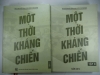 S222/  Một thời kháng chiến -CLB TTKC TPHCM-2 tập NXB TH - anh 1