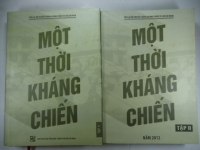 S222/  Một thời kháng chiến -CLB TTKC TPHCM-2 tập NXB TH