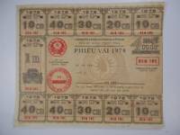 TTP 03/ Phiếu vải Nữ 4m Bến Tre 1978